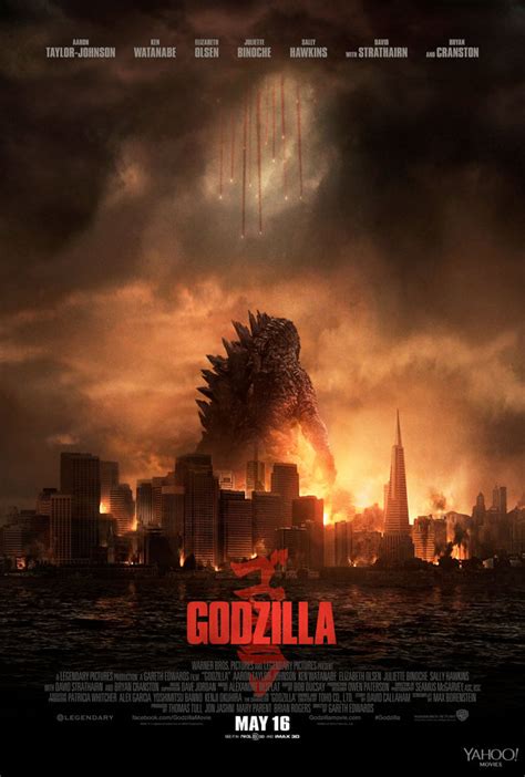 New Godzilla 2014 Movie Poster - Tokunation