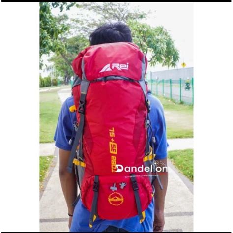 Jual Tas Gunung Atau Carrier Arei Rei Toba L Original Include Rain