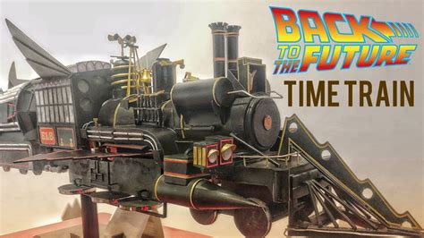 Back To The Future Part 3 Jules Verne Time Train Cardboard Model