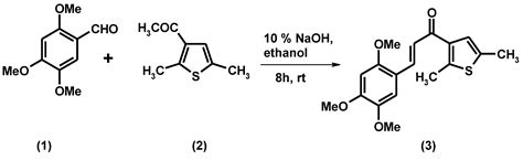 1 2 5 Dimethyl 3 Thienyl 3 2 4 5 Trimethoxyphenyl Prop 2 En 1 One