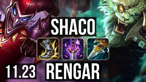 Shaco Vs Rengar Jng Rank Shaco Games Godlike Br