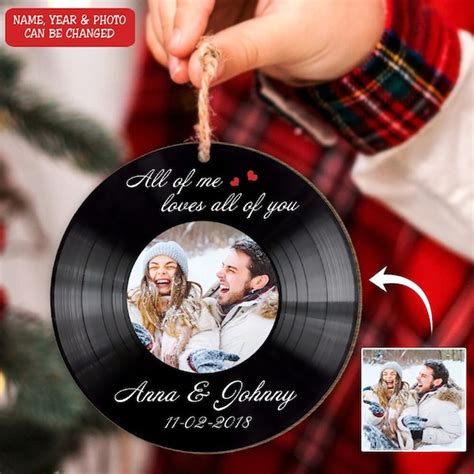 Vinyl Record Christmas Ornament Etsy