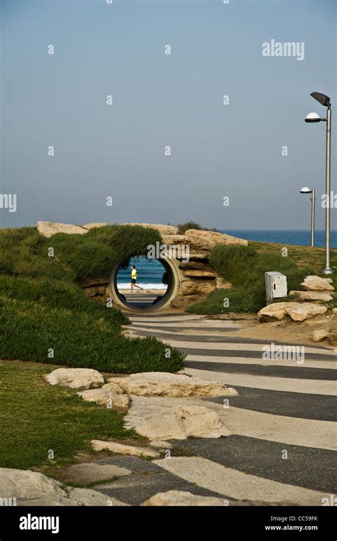 Tel Aviv Israel, the promenade Stock Photo - Alamy