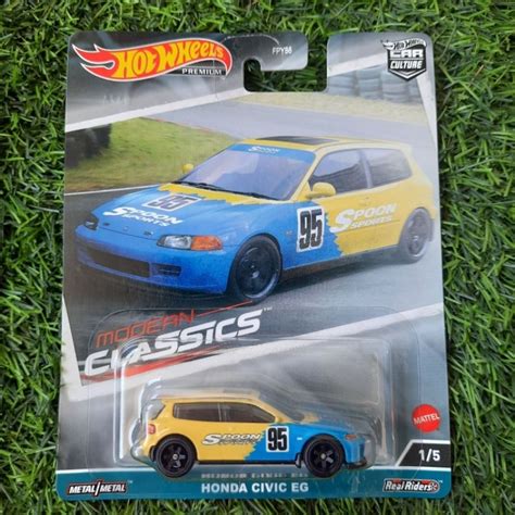 Hot Wheels Premium Modern Classic Honda Civic EG Shopee Malaysia