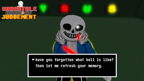 Undertale Hour Of Judgement Ainavol Sans Phase Gamepass