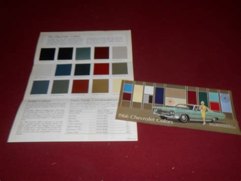 Chevelle Paint Codes