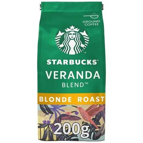 Cocoa Medium Roast Starbucks Veranda Blend Blonde Roast Ground Coffee