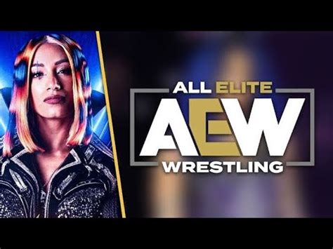 Mercedes Moné Sasha Banks is in attendance at AEW All In Sasha