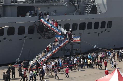 海軍敦睦艦隊今啟新濱碼頭開放參觀