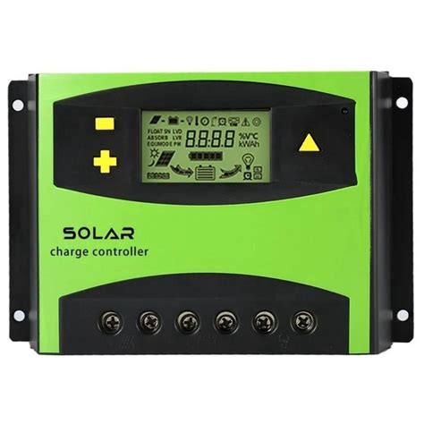 Controlador De Carga Painel Solar 50A Regulador 12V 640W 24V Submarino