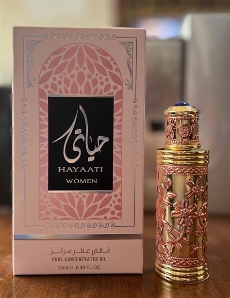 Womens Hayaati Arab Perfume Oil 12ml Dubai Fragrance Ard Al Etsy