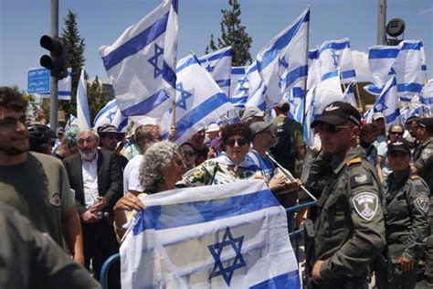 Israel Vuelven Las Protestas Contra La Reforma Judicial Del Gobierno De Netanyahu