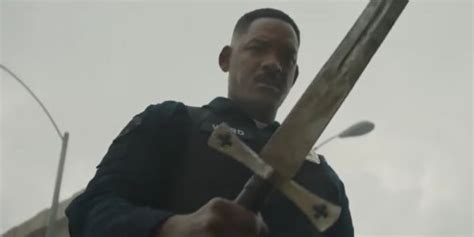 The First Trailer For Will Smith's $90 Million Netflix Cop Movie ...