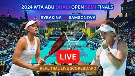 Elena Rybakina Vs Liudmila Samsonova LIVE Score UPDATE Today Women S