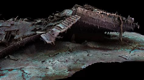 You definitely need to see this full-sized 3D scan of the Titanic ...