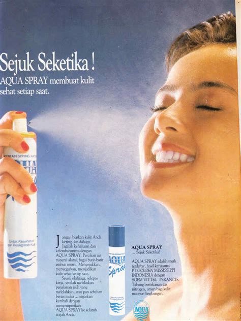 iklan pewangi badan aqua spray editorno   september