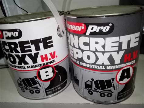 Pioneer Pro Concrete Epoxy H V High Viscosity Set L Gal Commercial