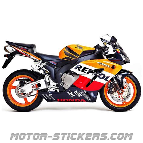 Honda Cbr 1000rr Repsol 2005 Decals