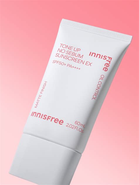 톤업 노세범 선스크린 Ex Spf 50 Pa 60ml Innisfree