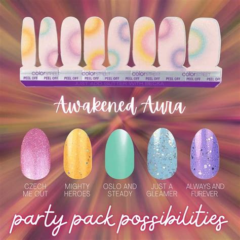 Nail Color Combos Nail Colors Glitter French Manicure Aura Colors