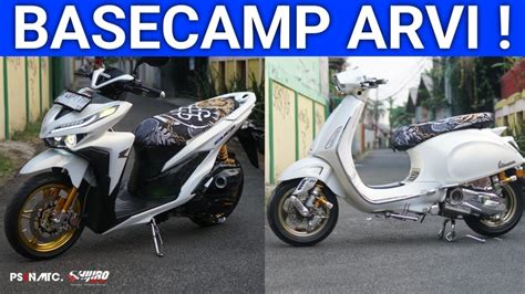 Koleksi Motor Boss Arvi Creation Vario X Vespa Psknmtc Youtube