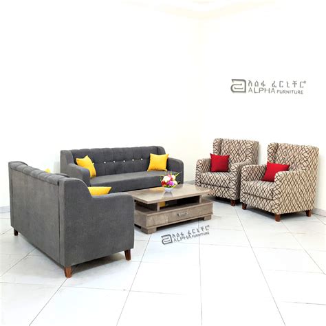 Sofa Model M110 - Alpha Furniture Ethiopia