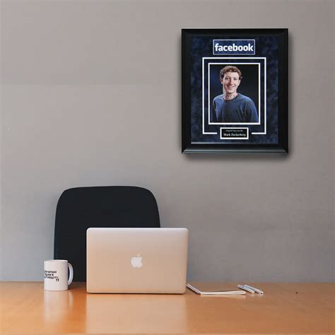 Signed Artist Series Mark Zuckerberg Signed Business Leaders Photos Touch Of Modern