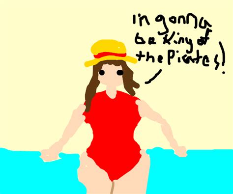 Caillou's mom in a swimsuit - Drawception