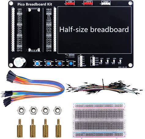 Geeekpi Raspberry Pi Pico Pico W Basic Starter Kit Raspberry Pi Pico