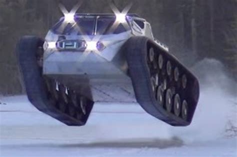 The Ripsaw Tank Has a 100 MPH Top Speed and Can Take on Any Terrain - alt_driver