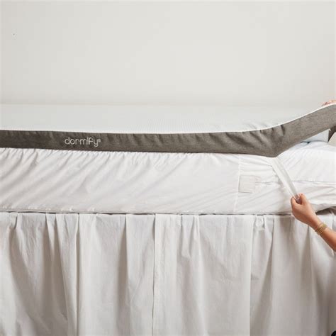 Dormify Gel Foam Mattress Topper | Dorm Essentials - White/Grey / 3 ...