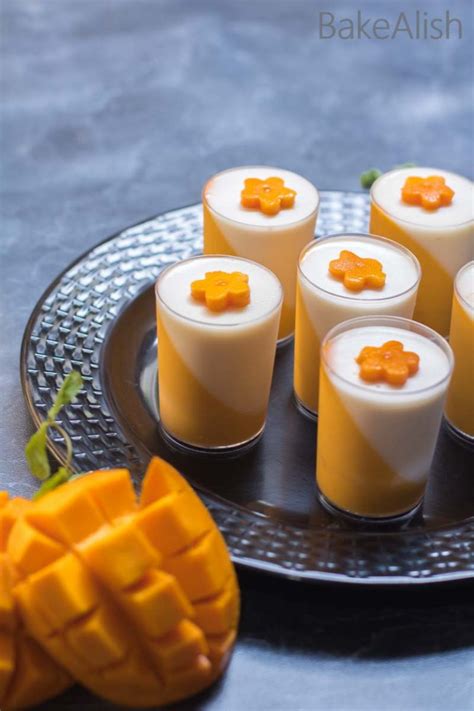 Coconut Mango Panna Cotta Creamy Rich Flavorful Dessert Recipe