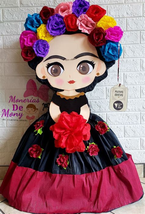 Pi Ata De Frida Kahlo Decoracion Fiesta Mexicana Manualidades