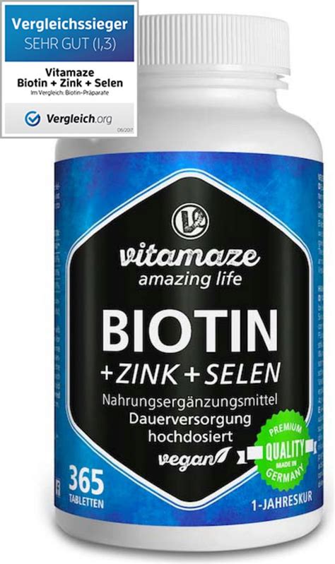 Biotin Vitamaze Vitalabo Online Shop Europe