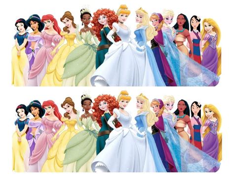 Disney Princess Edible Image Strip Edible Perfections