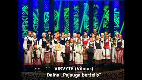 Žemaičių liaudies daina Pajauga berželis Samogitian folk song