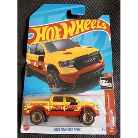 Jual HOT WHEELS REGULER TREASURE HUNT 2020 RAM 1500 REBEL Shopee Indonesia