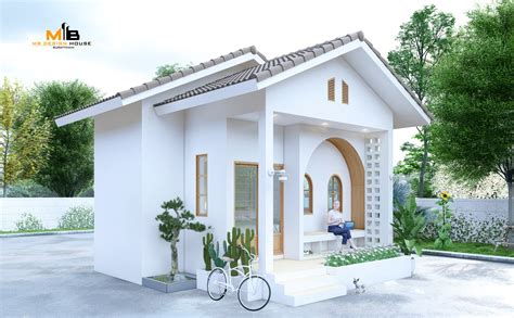 Small Minimalist Gable House 20 Sqm Perfect Guesthouse For Your