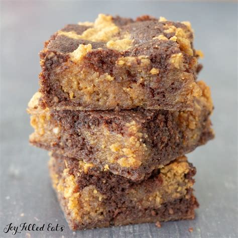 Keto Peanut Butter Brownies Low Carb Easy Joy Filled Eats