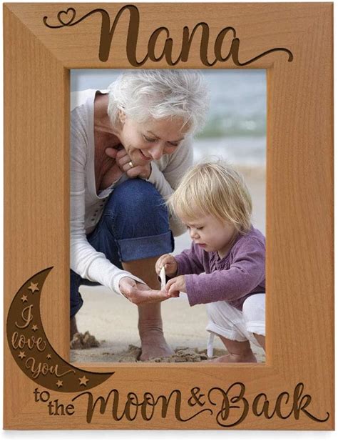 Amazon Zauly Best Nana Ever Gift Wooden Picture Frame Nana