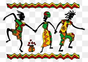 African Dancers Clip Art