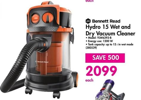 Bennett Read Hydro 15 Wet And Dry Vacuum Cleaner Offer At Makro