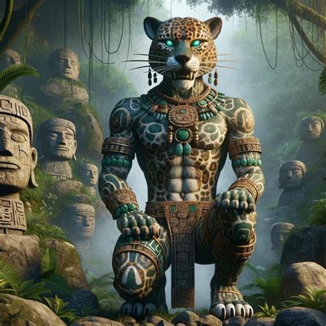 Olmec Jaguar God Unveiling The Divine Power Of Mesoamerican