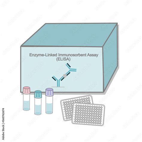 The Enzyme Linked Immunosorbent Assay ELISA Test Kit For Target