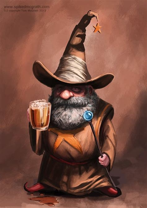 Gnome Wizard by Tom McGrath : r/ImaginaryGnomes