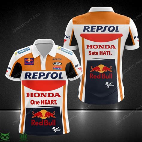 Repsol Honda Team Motogp 3d Printed Polo T Shirt Hoodie Owl Fashion Shop