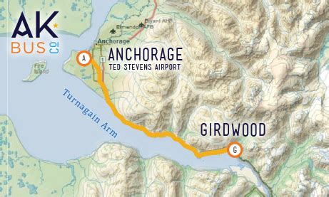 Anchorage / Girdwood Bus Service — Alaska Bus Company