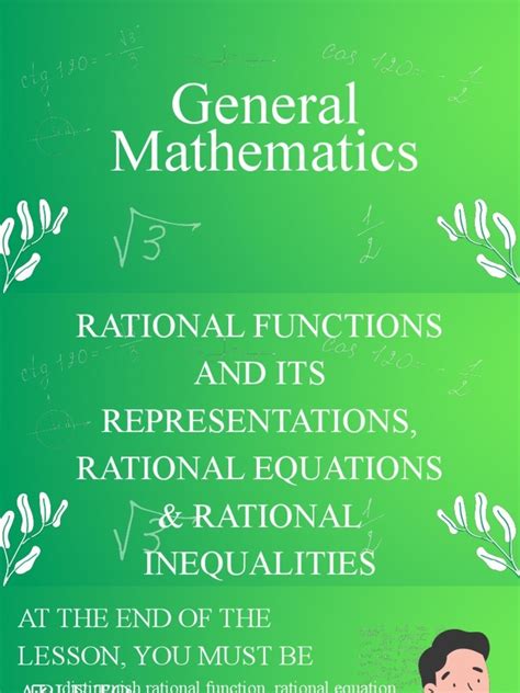 Rational Functions | PDF | Equations | Function (Mathematics)