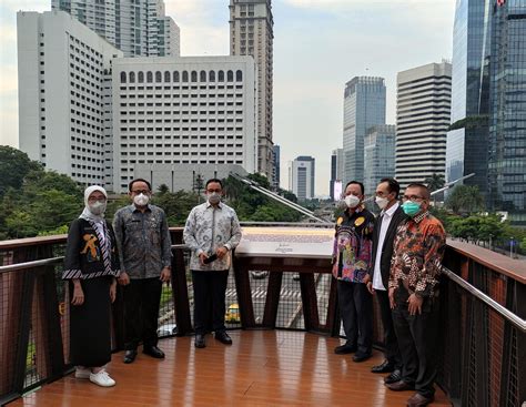 Peresmian JPO Dan JPS Phinisi Sudirman Oleh Gubernur DKI Jakarta