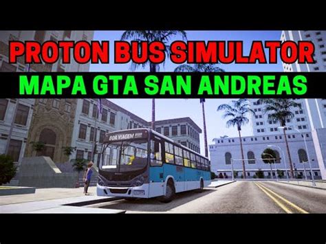 Gameplay Novo Mod Mapa Manaus Viver Melhor Proton Bus Simulator